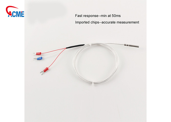 Đầu dò cảm biến nhiệt độ Ntc Rtd Pt100 -50-100 Thủy lực Pt1000 3 2 Đầu dò cảm biến nhiệt độ dây